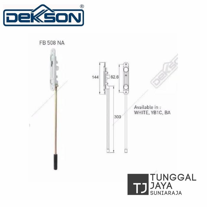Terlaris Flush Bolt DEKKSON FB508 / Selot Pintu Tanam / Selot Pintu / Grendel SALE
