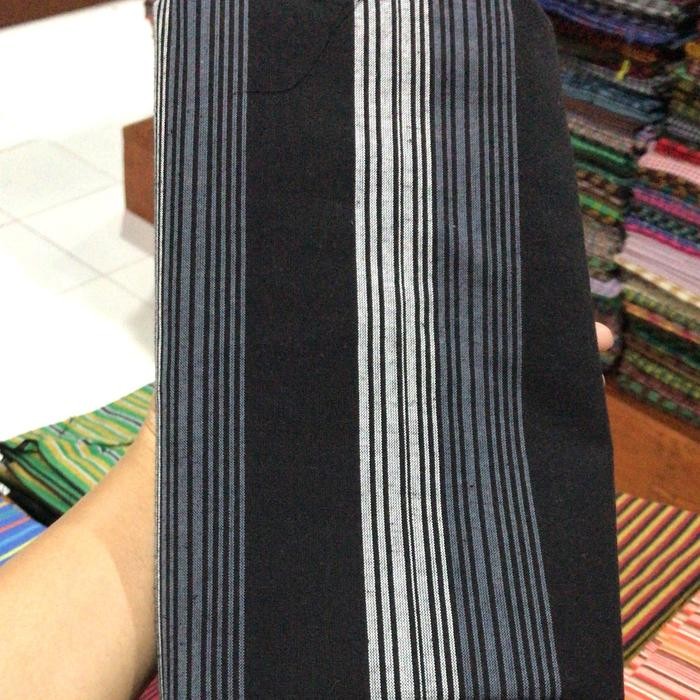 TERLARIS Kain Lurik Garis Hitam ATBM Lurik Garis Blok Prasojo READY STOCK