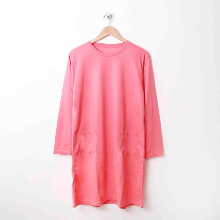 lplw- Kaos Tunik Polos Premium Atasan Wanita