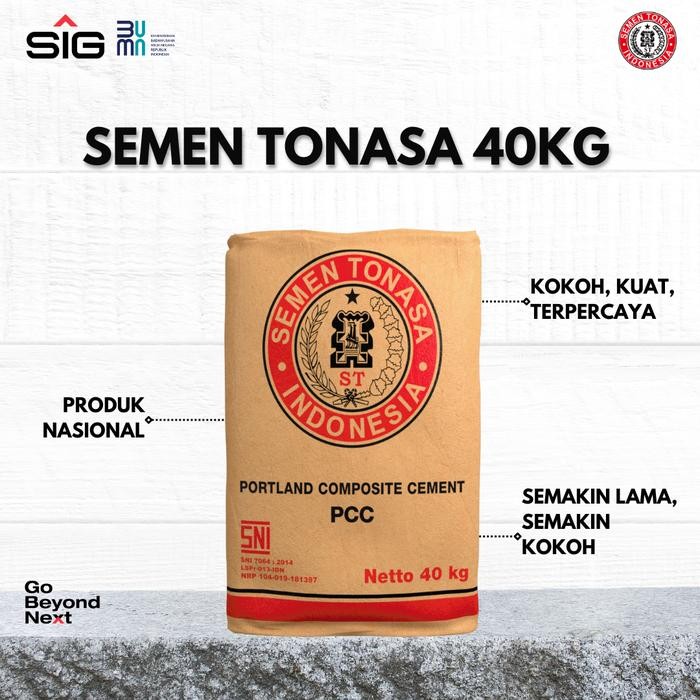 uq6l- Semen Tonasa 40Kg Area Sulawesi Selatan