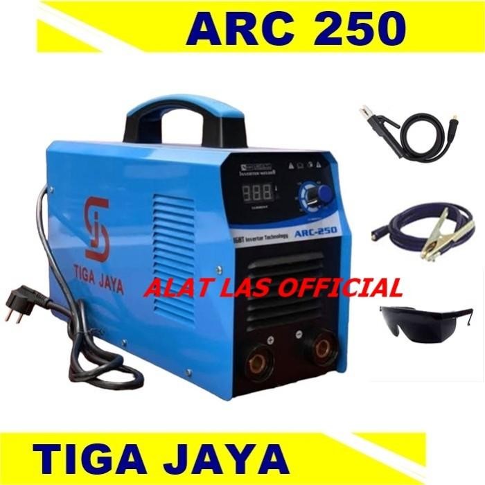 Menarik Mesin Las Tiga Jaya Arc 250 Travo Las Listrik Sanjia Inverter Mma 250A Terlariss 