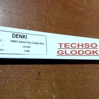Sale Kawat Las Perak 40% Kuning (Silver Brazing Rod) Denki Terlariss 