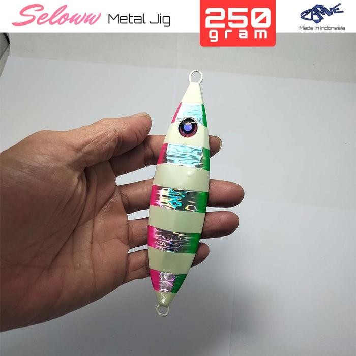 DUniaPancingan- Metal Jig Zamve Seloww 250Gr Metal Jig 250Gr Metal Jig 250Gram