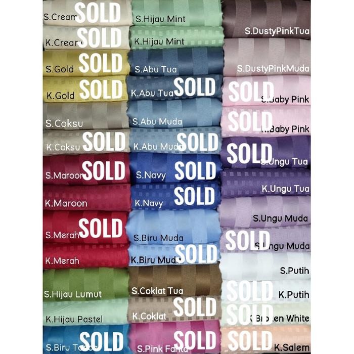 Sarung Bantal Jumbo 58X86 Bahan Micro Tensel Promo 