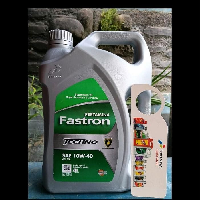 Oli mesin mobil Pertamina Fastron techno 10W-40 4Liter Motorcycle