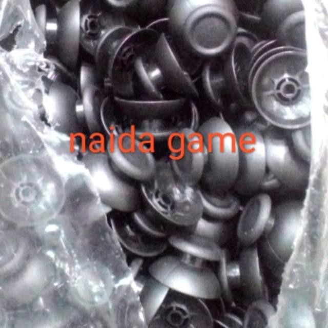 q6g5- Topi / Jamur Analog Stik Ps4 10Pcs Jamur Analog Stick Ps4 Hitam/ Topi Analog Stick Ds4