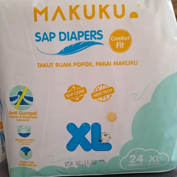 BabYkid- Pampers Anak Makuku Size Xl