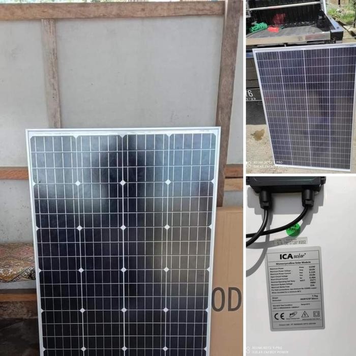 jbh3- Panel Surya Icasolar Monocristaline 115Wp 100Wp Power Best Performance