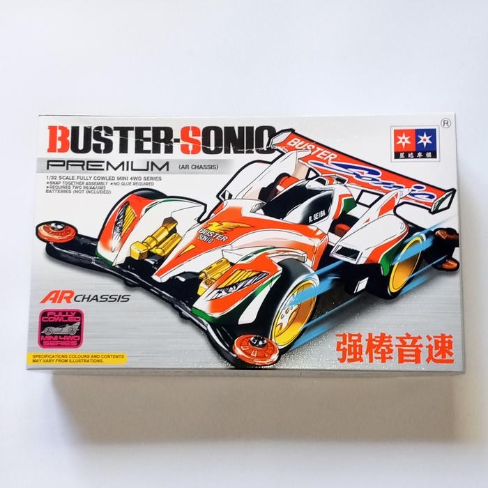 Mini 4WD Merk Daxing : Buster Sonic Premium
