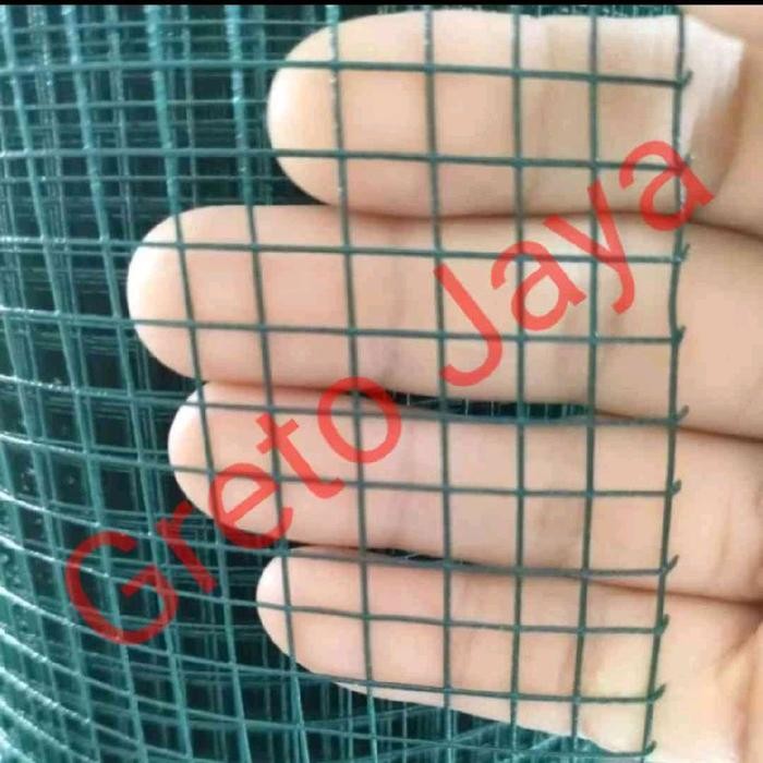Lansungkirim- Kawat Ram Hijau Loket Per 1 Rol Pvc Ayakan 1/2 1/4 Inch Parabola Ijo Anti Karat