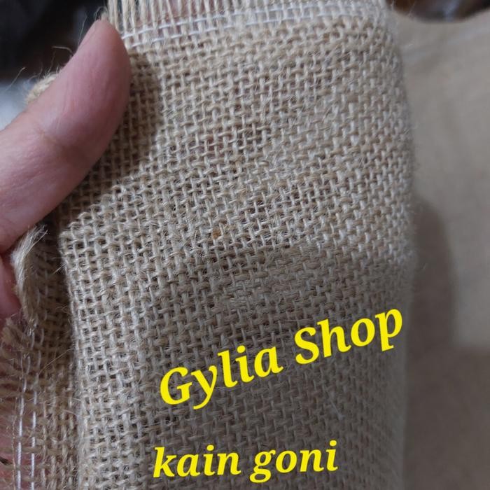 Sale Kain Goni Permeter/ Kain Goni Kerajinan Tangan/ Prakarya Lebar 160Cm/ Kain Goni Per Meter