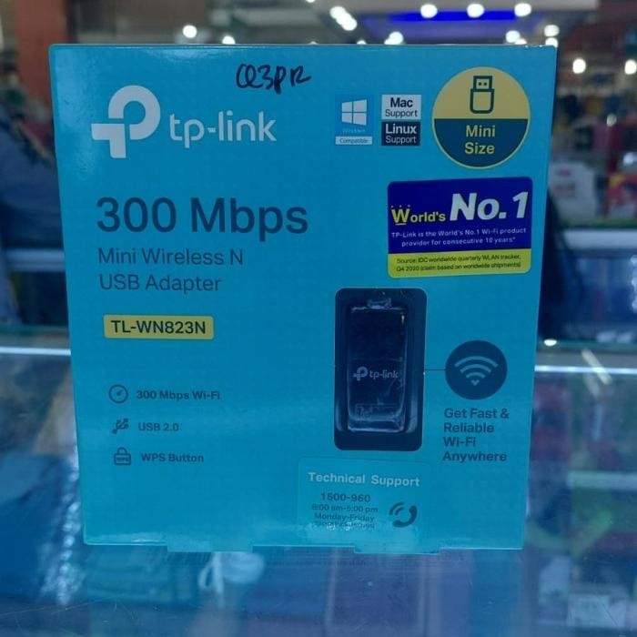 TP LINK WIFI ADAPTER 300Mbps TL - WN823N