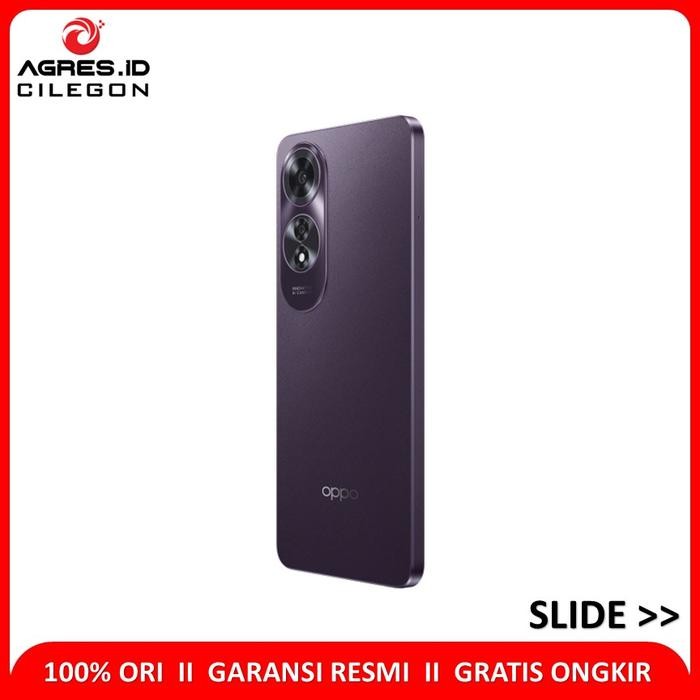 Oppo A60 [8Gb 128Gb] [8Gb 256Gb] Snapdragon 680 4G Garansi Resmi Indonesia