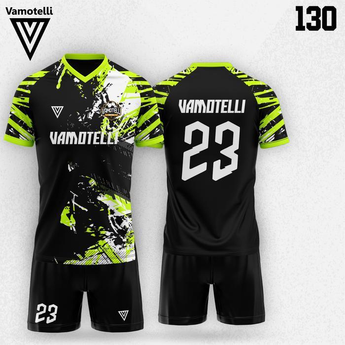 Baju Bola Stelan Futsal Bola Jersey - Vamotelli (Design Sublim #115)
