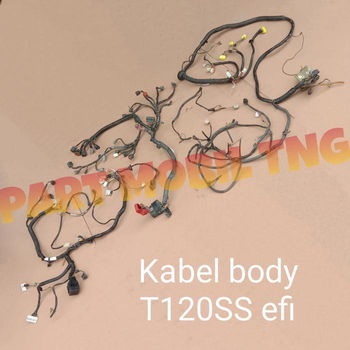 WEARING WIRING KABEL BODY BODI MITSUBISHI T120SS EFI INJECTION PER SET OK.