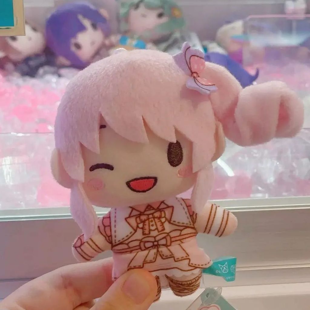 10cm Pjsk Plush Doll Toys Project Sekai Akiyama Mizuki Stuffed Plushies Keychain Yoisaki Kanade