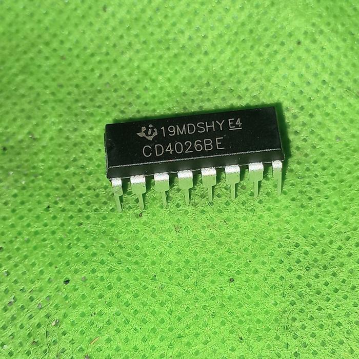 NEW IC CD4026BE CD4026 CD 4026 BE 4026BE HCF4026 HCF 4026