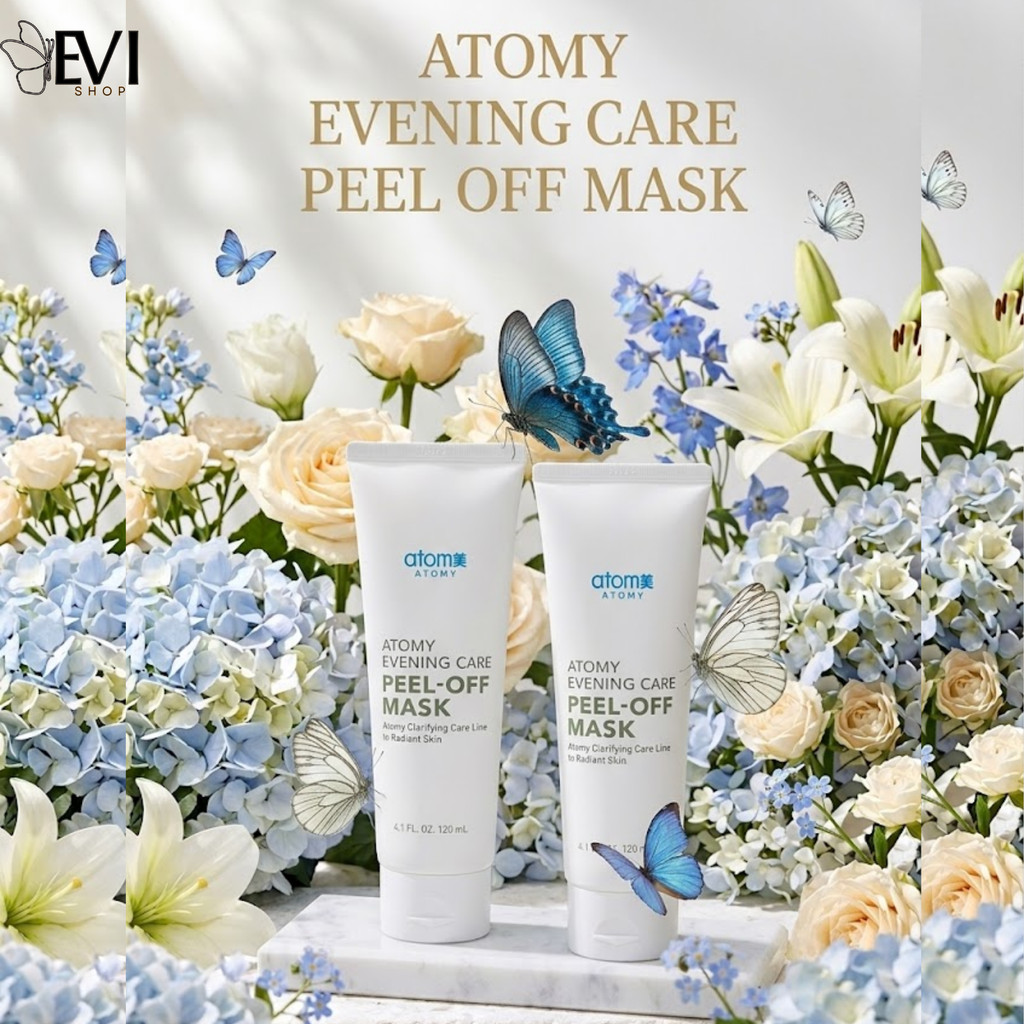 Atomy Evening Care Peel-Off Mask 120ml | Masker Wajah Mengecilkan Pori-pori