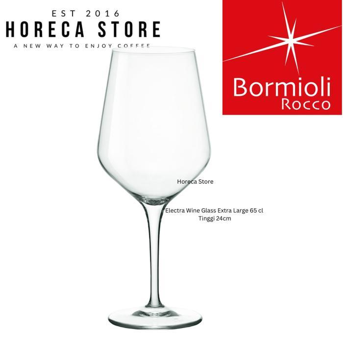 Bormioli Rocco Premium Wine Glass Large 55cl - Stemglass Gelas Wine Kaca import