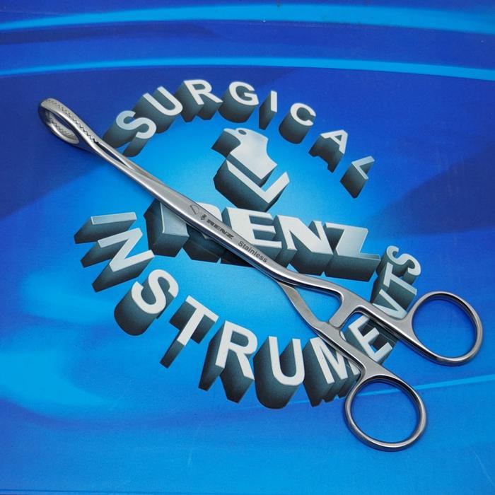 (READY STOCK) ALAT MEDIS HEYWOOD-SMITH POLYPUS GASPING FORCEP 21CM - RENZ
