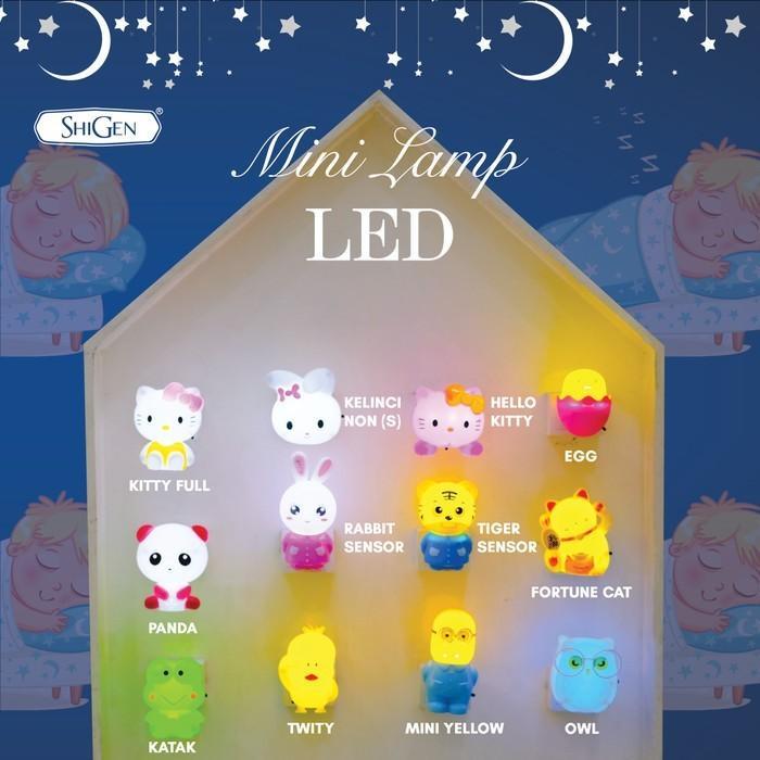 NEW Mini lamp/lampu tidur SHIGEN. Bisa utk Souvernir nikah/kado B1