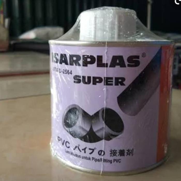 Premium Isarplas Kuas Lem Pipa, Lem Pipa Isarplas Kemasan Kaleng Original