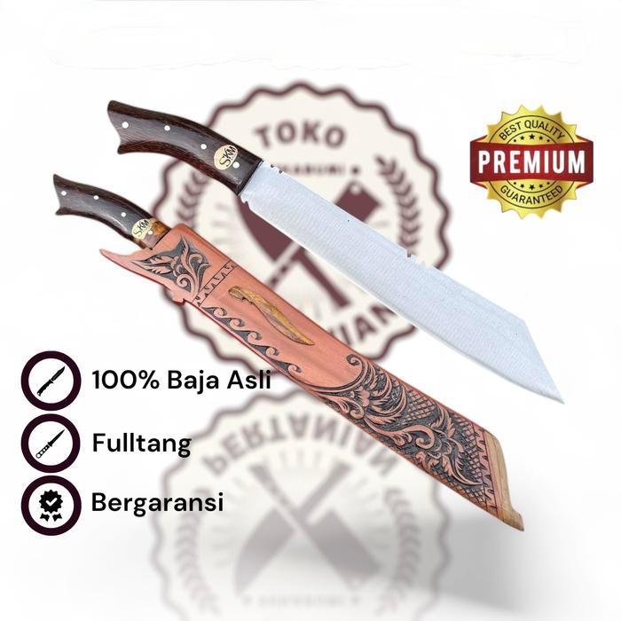 Golok Asli Baja Per Multifungsi Patimura Alat Pertanian Dan Berkebun Potong Kayu Dan Bambu Fulltang