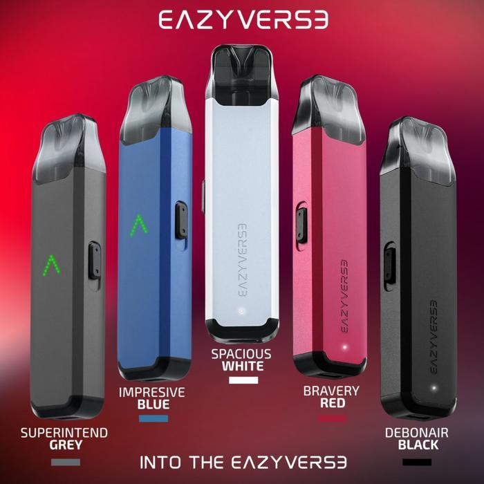 EAZYVERSE 900MAH POD KIT 100% AUTHENTIC BY EAZY CORP / EAZY VERSE POD