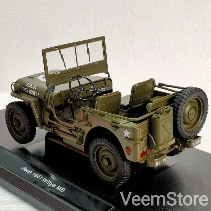 Die Cast 1:18 Jeep Willys Mb '1941 [Welly]