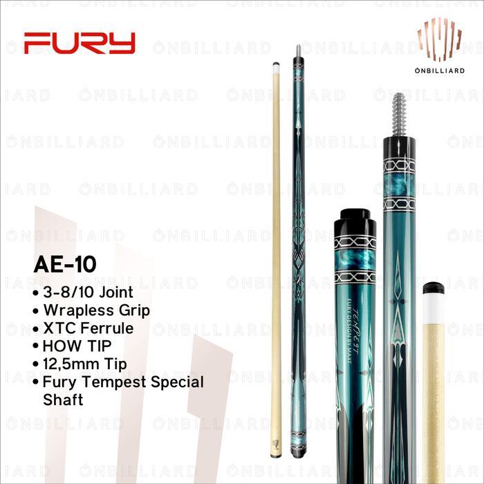 Fury Tempest Ae Series Ae-4 Ae-5 Ae-6 Ae-7 Ae-8 Ae-10 Ae-11 Ae-12 Ae-13 Ae-14 Cue Stick Stik