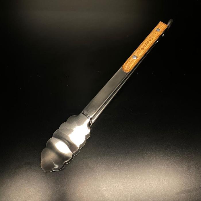 Shinsei Shin Bbq Tongs Capit Makanan Panjang 30Cm