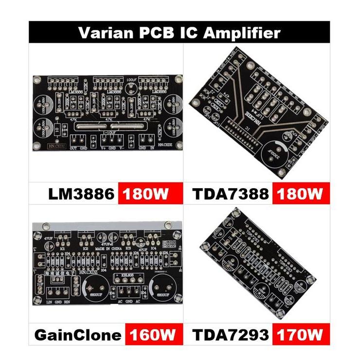 Pcb Amplifier Ic Tda7293/Tda7294 Tda7388 Lm1875/Tda2030/Tda2050 Lm3886