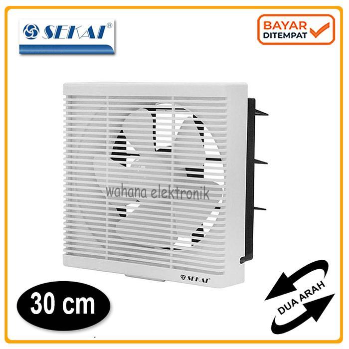 NEW SEKAI WEF-1090 Wall Exhaust/Hexos/Heksos Fan Dinding 10 inci/inch Ukuran Lubang Dinding 30x30