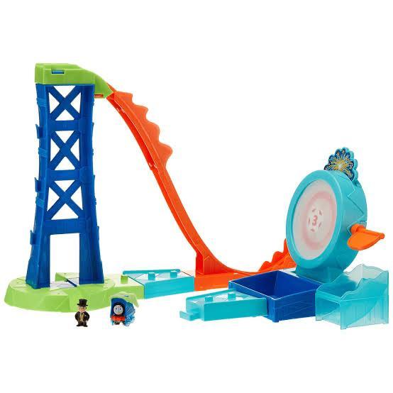 THOMAS & FRIENDS MINIS TARGET BLAST STUNT SET MINIS SPRING PLAYSET