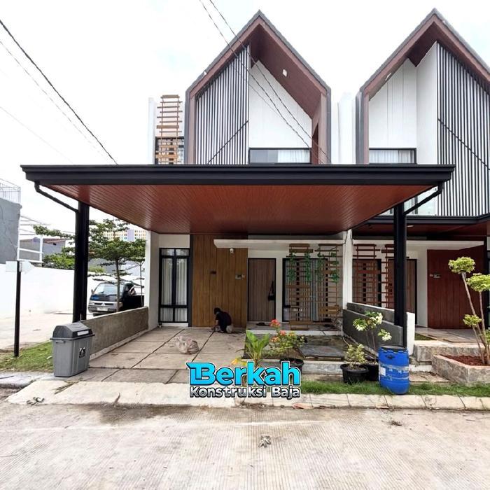 kanopi plapon pvc minimalis lis propil talang alderon rs holo 40x60 40x80 lis fropil dan talang