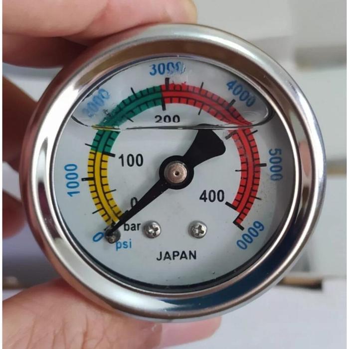 Diskon Manometer Pompa Pcp 6000 Psi, Manometer Besar Cocok Untuk Semua Jenis Pompa Pcp Pump