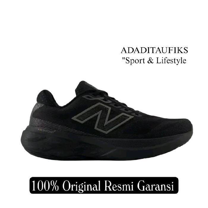 Sepatu Running NB Fresh Foam X 880 V15 Black Original M880K15