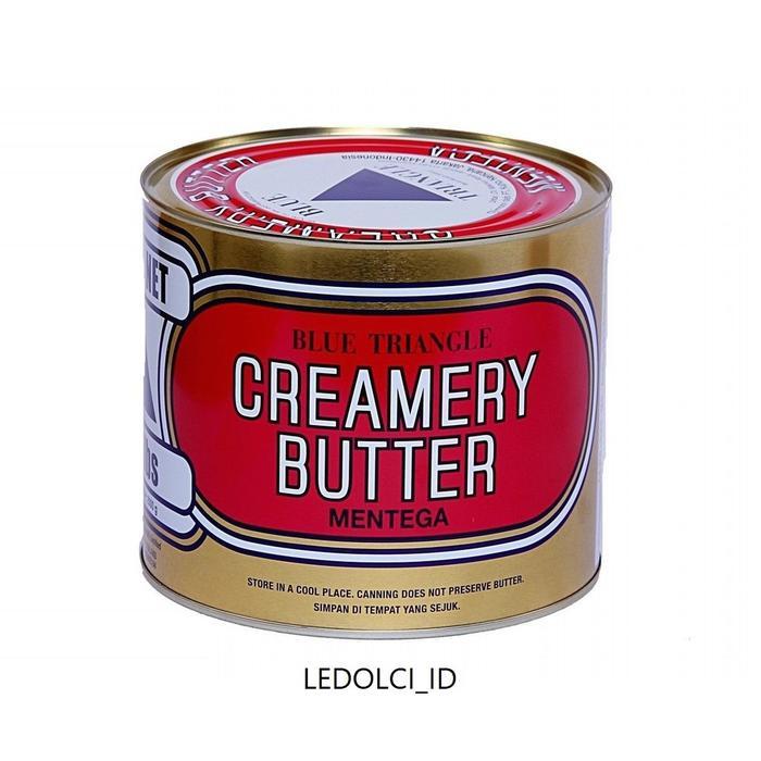 TERMURAH BUTTER SEGITIGA MENTEGA SEGITIGA BUTTER BLUE TRIANGLE KALENG 2 KG