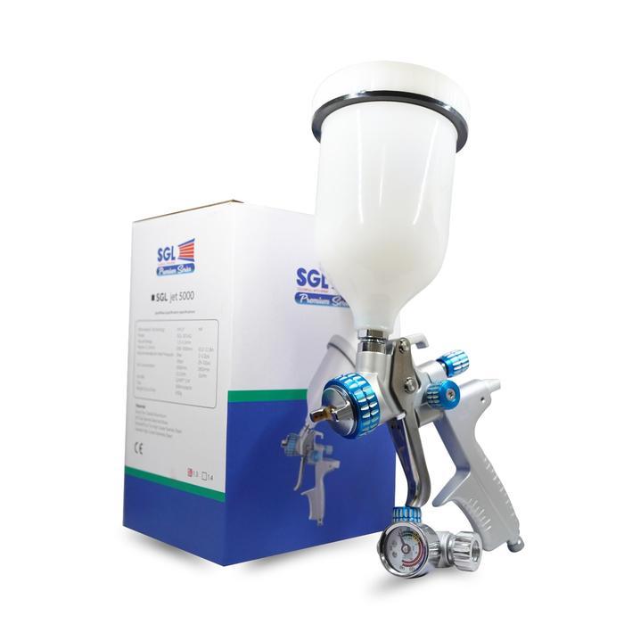 SGL SPRAY GUN JET 5000 REGULATOR - ALAT SEMPROT CAT TABUNG ATAS
