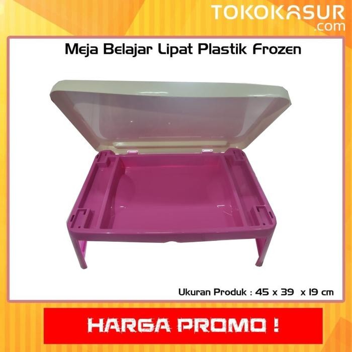 Meja Belajar Lipat Plastik Anak