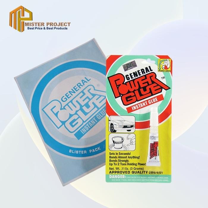 

POWER GLUE GENERAL - 1 LUSIN 12 PCS