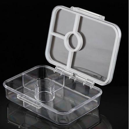 Lunch Box Kotak Bento Akrilik Tempat Wadah Bekal Makan Makanan Praktis