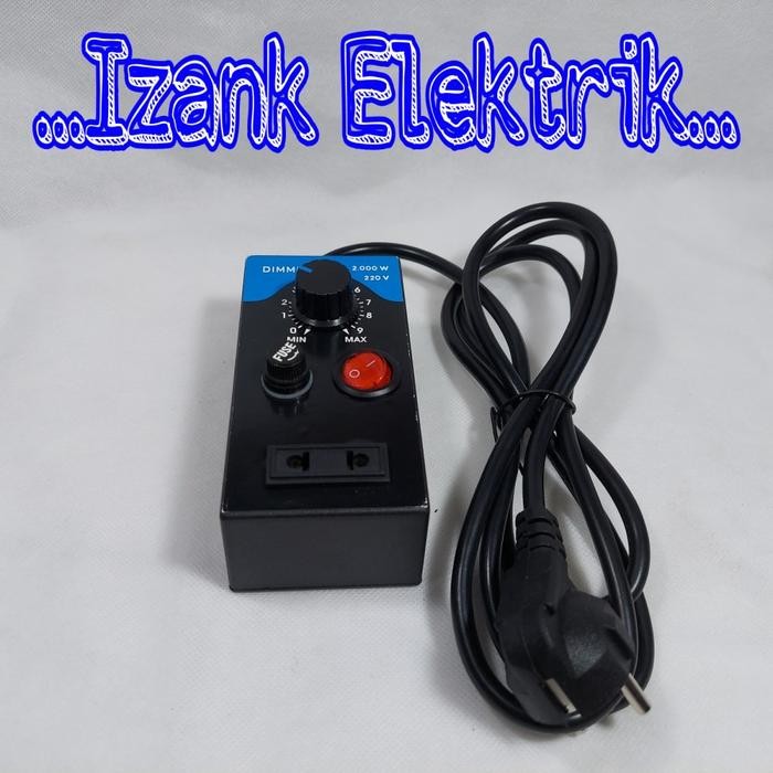 PENGATUR KECEPATAN DIMMER 2000W 2000 WAT DIMMER AC 2000W / SCR 2000WAT KIPAS