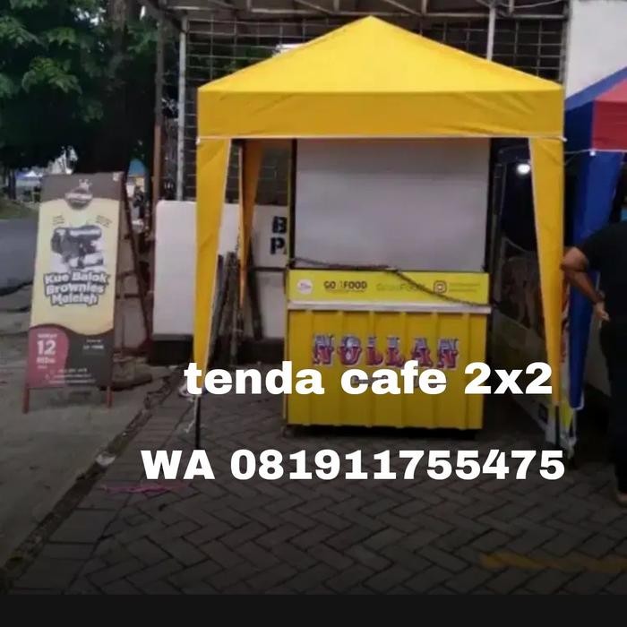 tenda cafe 2x2 stand jualan murah