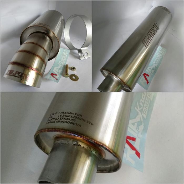 Muffler Alpino S03+ Dua Resonator Alpino Manual