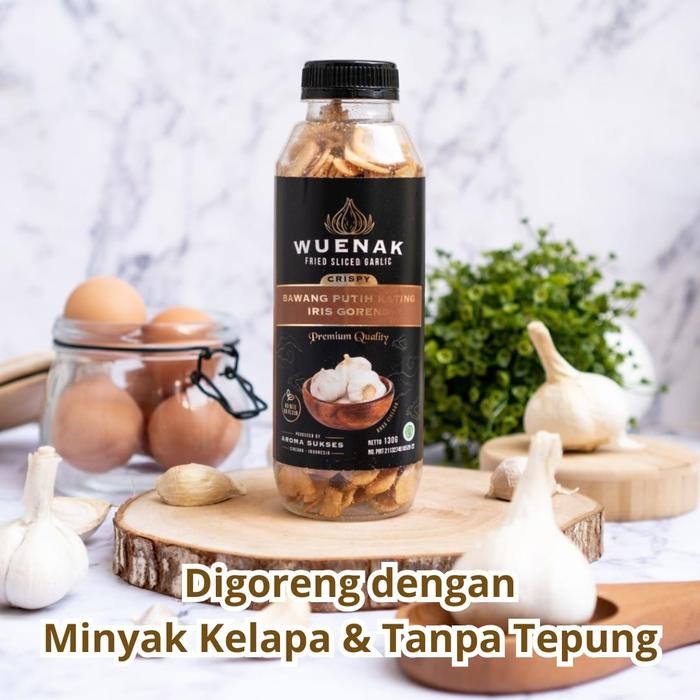 

Pilihan- Bawang Putih Goreng Iris Botol 130 G
