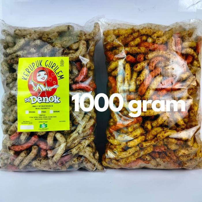 

Pilihan- Kerupuk Gurilem Si Denok Isi 1 Kg - Cemilan Khas Cililin Bandung Barat - Goreng, Food
