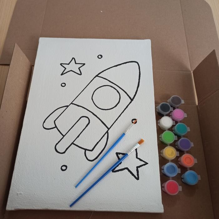 

Pilihan- Kanvas Lukis 1 Set Mewarnai Sudah Bergambar