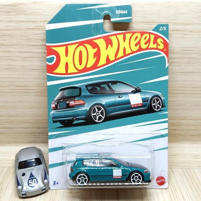 Hot Wheels 92 Honda Civic Eg Hijau Honda Series 2022 Terbatas