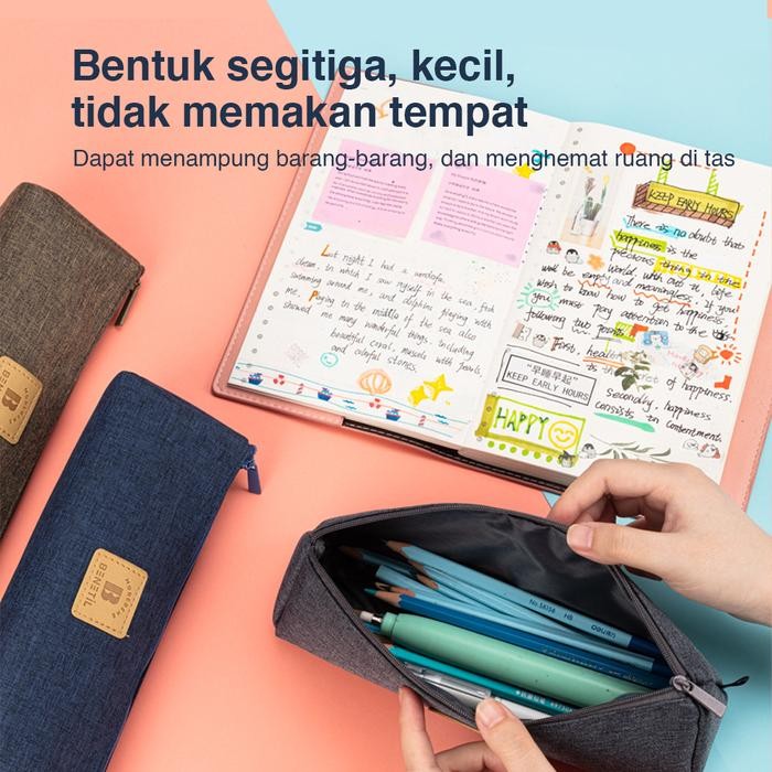 

DELI PENCIL POUCH/TEMPAT PENSIL PENYIMPANAN BESAR DESIGN SIMPLE 670XX
